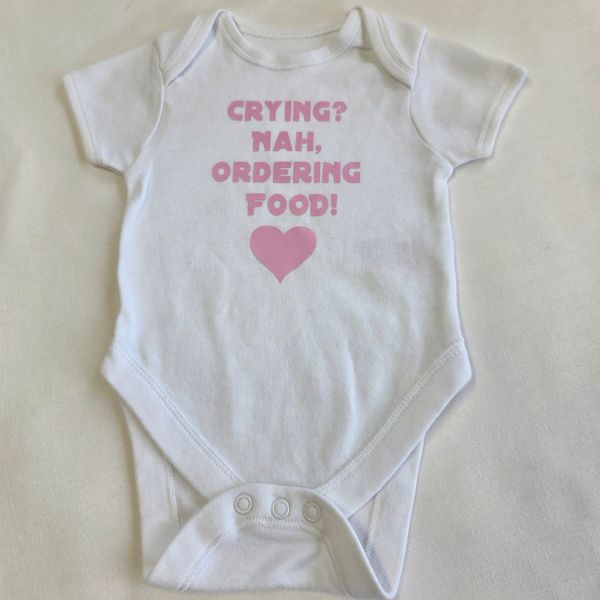3-6mo ordering food pink