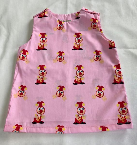 Ingrid pink clown 2y