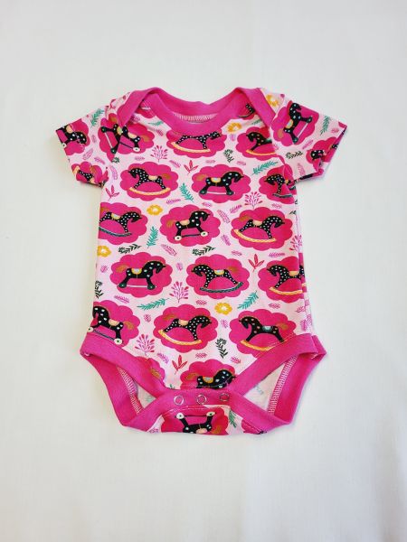 Linus pink rocking 3mo