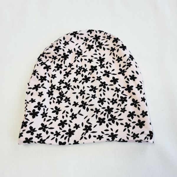 Marie pink black flowers 3-6mo