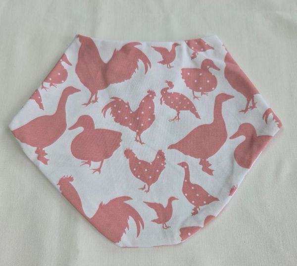 Micke white pink birds