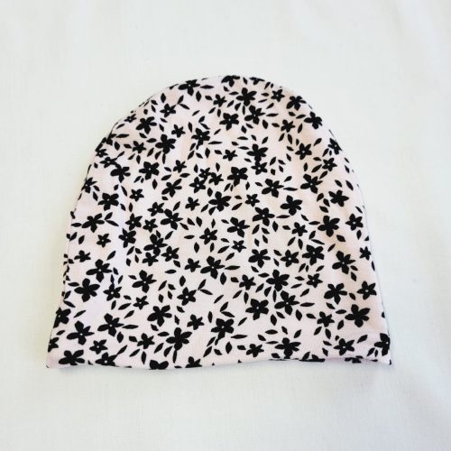 Marie pink black flowers 3-6mo