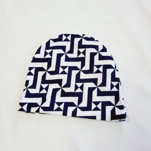 Marie retro blue white patterns 3-6mo